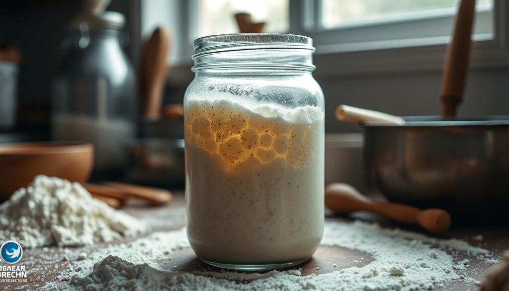 Sourdough bread fermentation