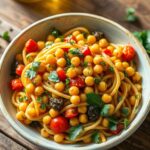 chickenpea pasta recipe