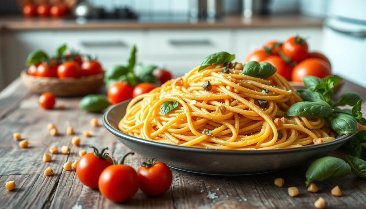 chickpea flour pasta