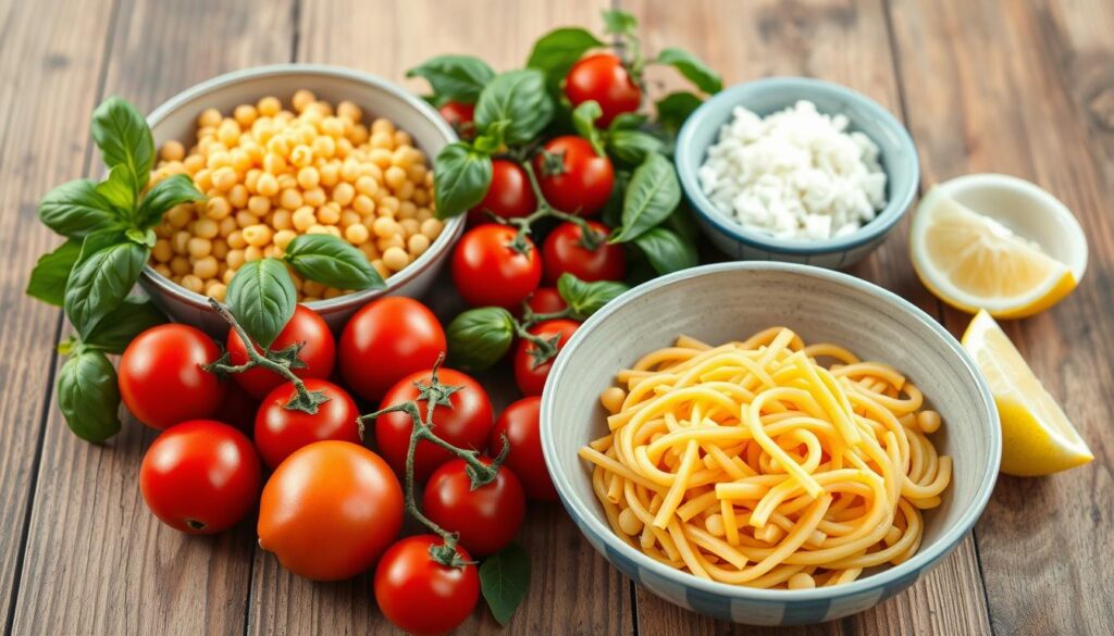 chickpea pasta ingredients