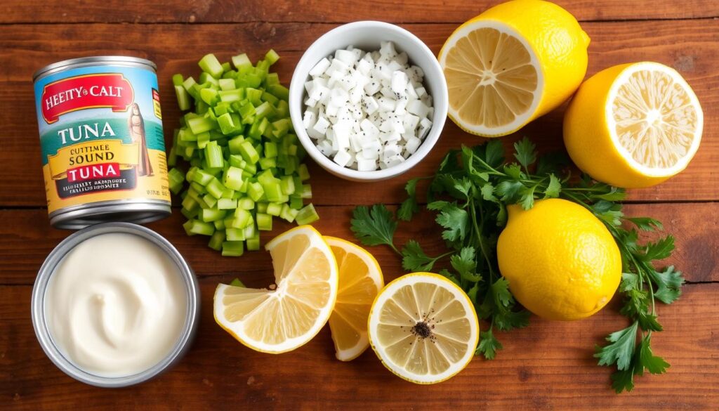 essential ingredients for tuna salad