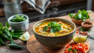 green chili chicken soup